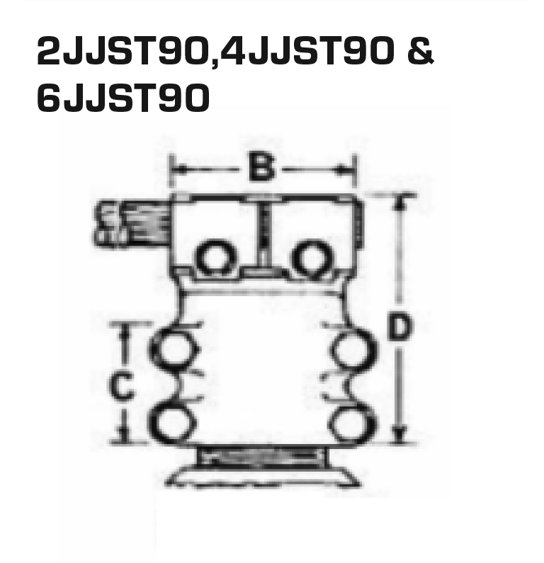 JJST90 Series – Stud Connectors Trego
