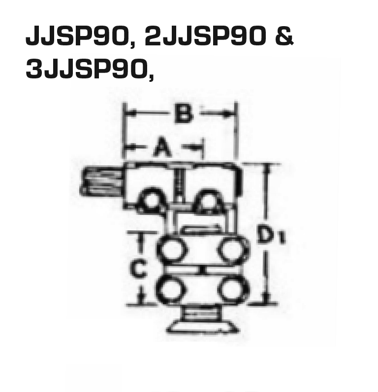 JJSP90 Series – Stud Connectors Trego