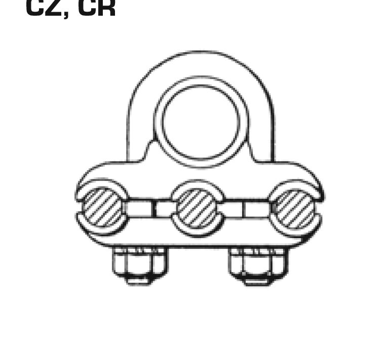CR Series – Raised Floor Pedestal Clamps