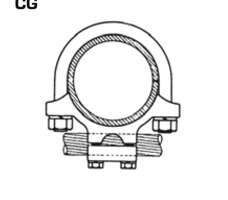 CG Series – Large Pipe Clamps