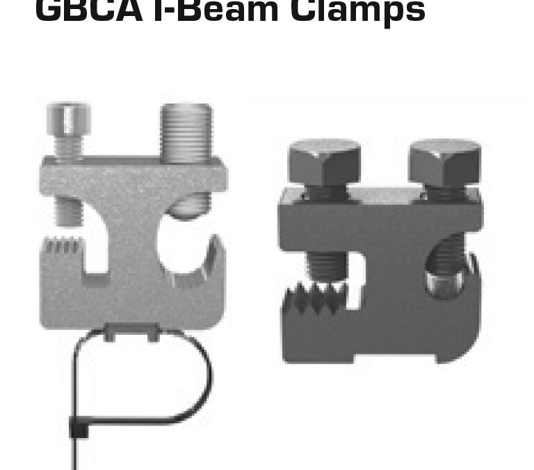 GBCA Series – I-Beam Grounding Clamps – Aluminum