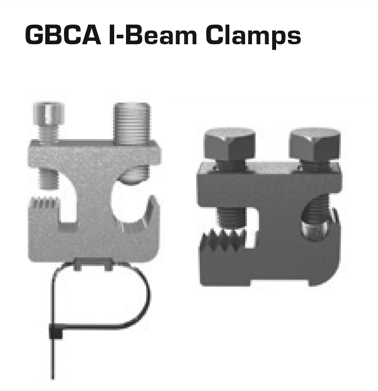 GBCA Series – I-Beam Grounding Clamps – Aluminum