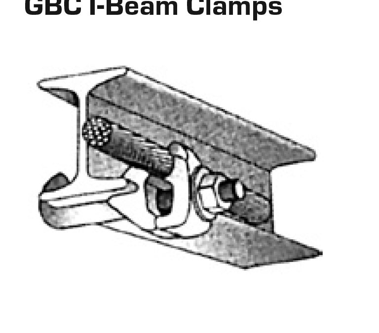 GBC Series – I-Beam Grounding Clamps – Bronze