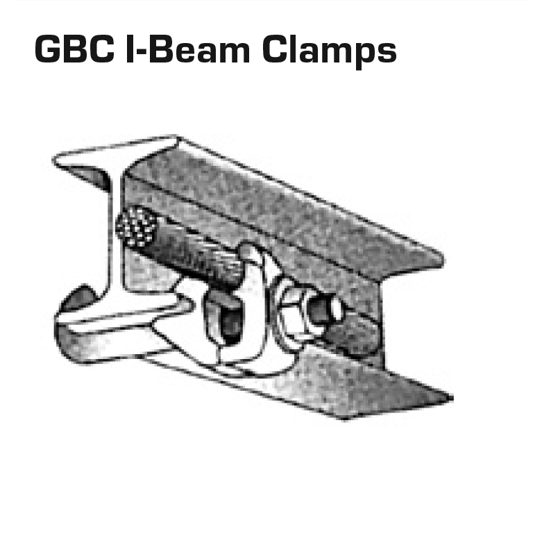 GBC Series – I-Beam Grounding Clamps – Bronze