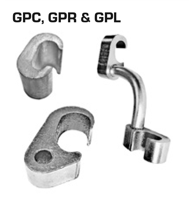 GPC, GPL, GPR Series – Ground Pres™ C-Tap, Elbow, Rod