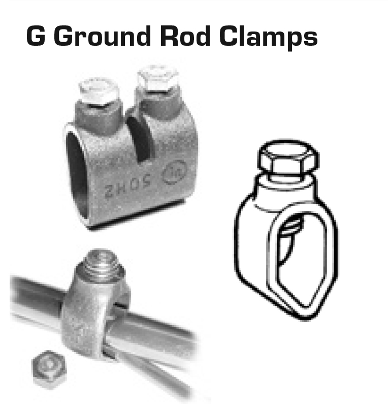 G Series – Ground Rod Clamps