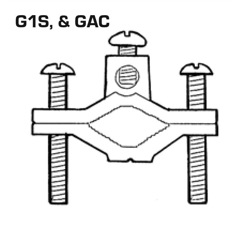 GAC Series – AL Pipe Clamps