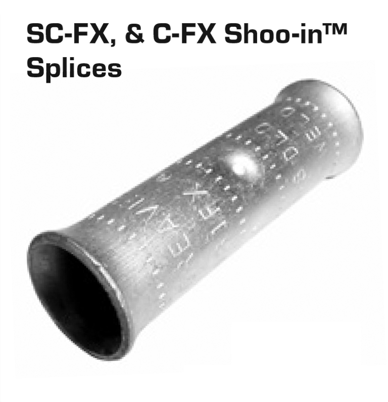 C-FX Series – CU Compression Splices – Flex