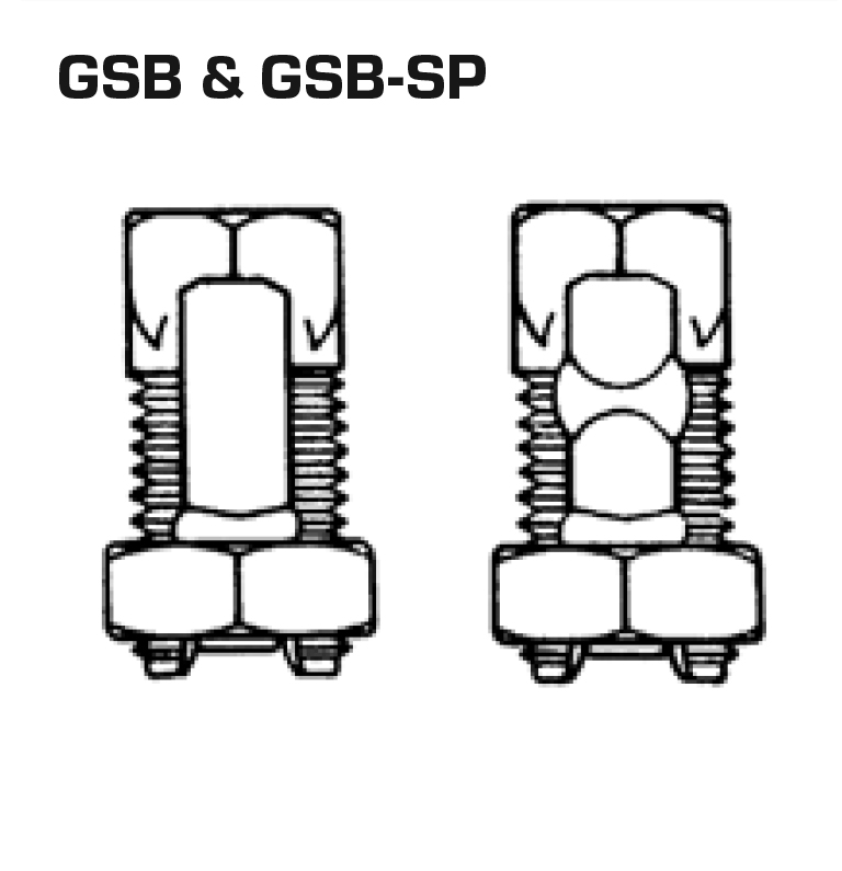 GSB, GSB-SP Series – Split Bolts