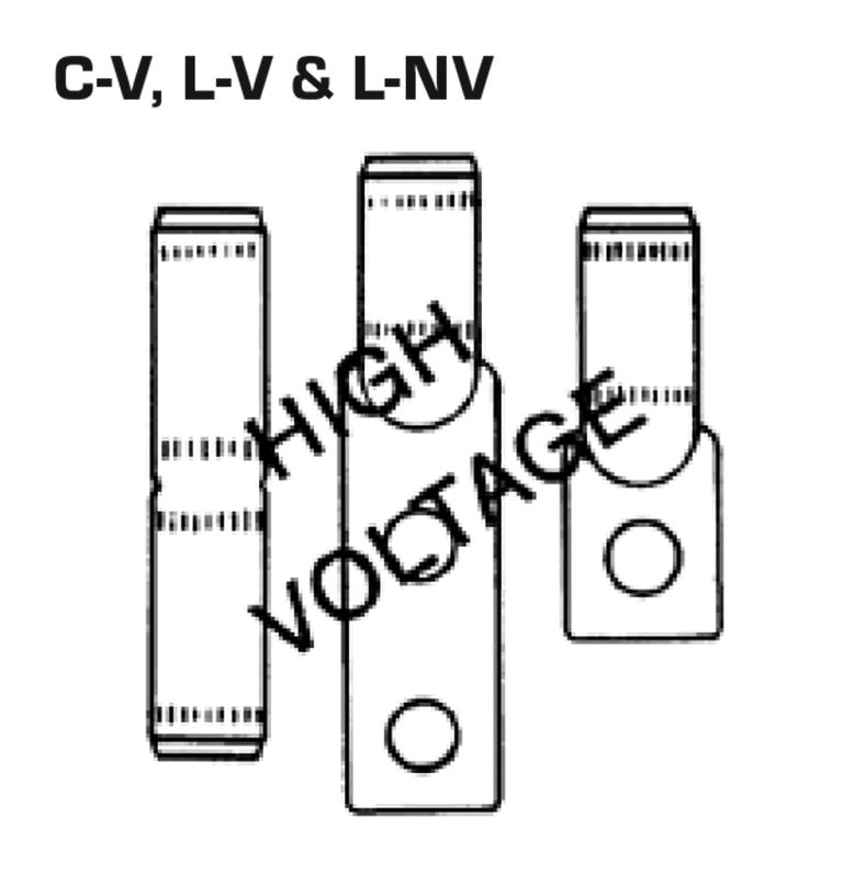 C-V Series – CU HV Compression Splices
