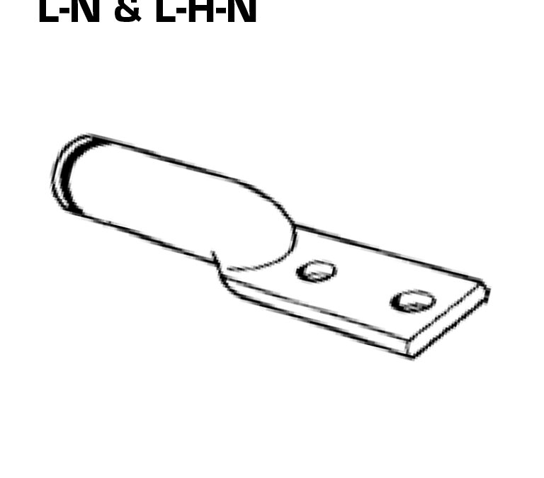 L-N, L-H-N Series – CU Compression Lugs